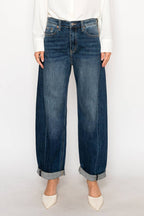 Hazel Tapered Barrel Jean
