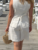 Lisa Linen Short