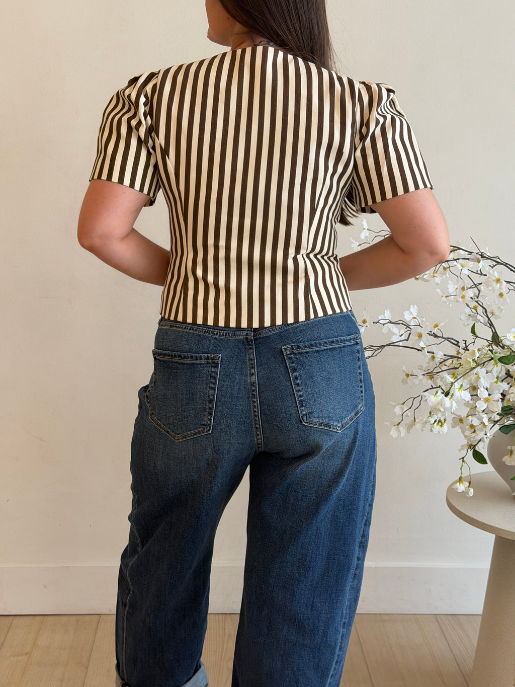 Tess Striped Top