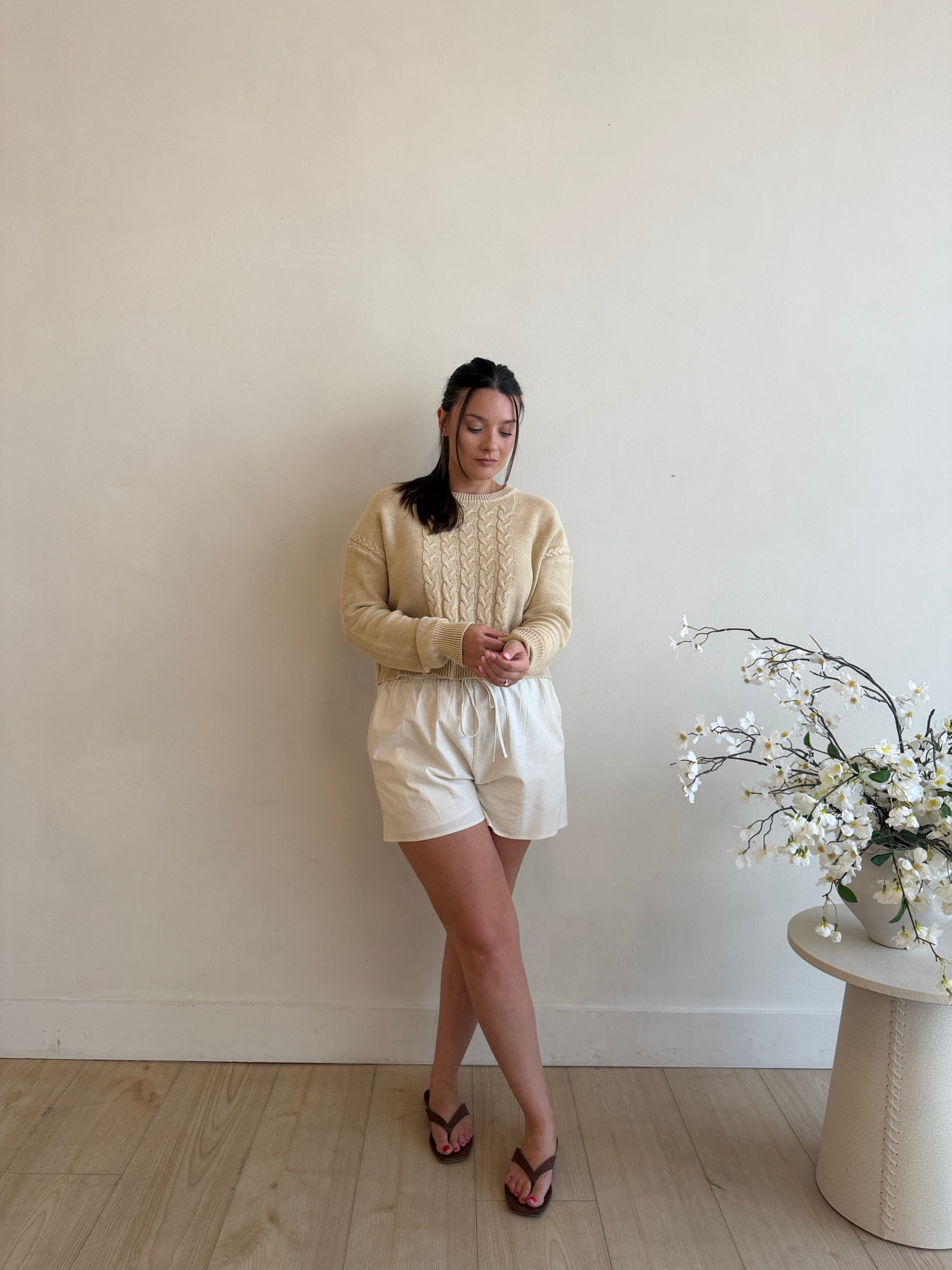 Dawn Cable Knit Sweater