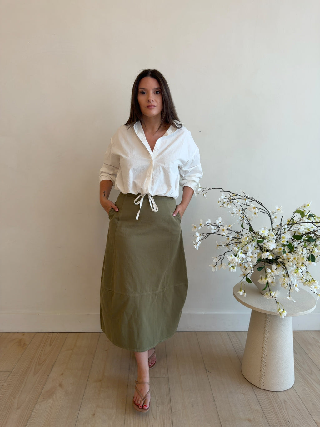 Rachel Drawstring Shirt