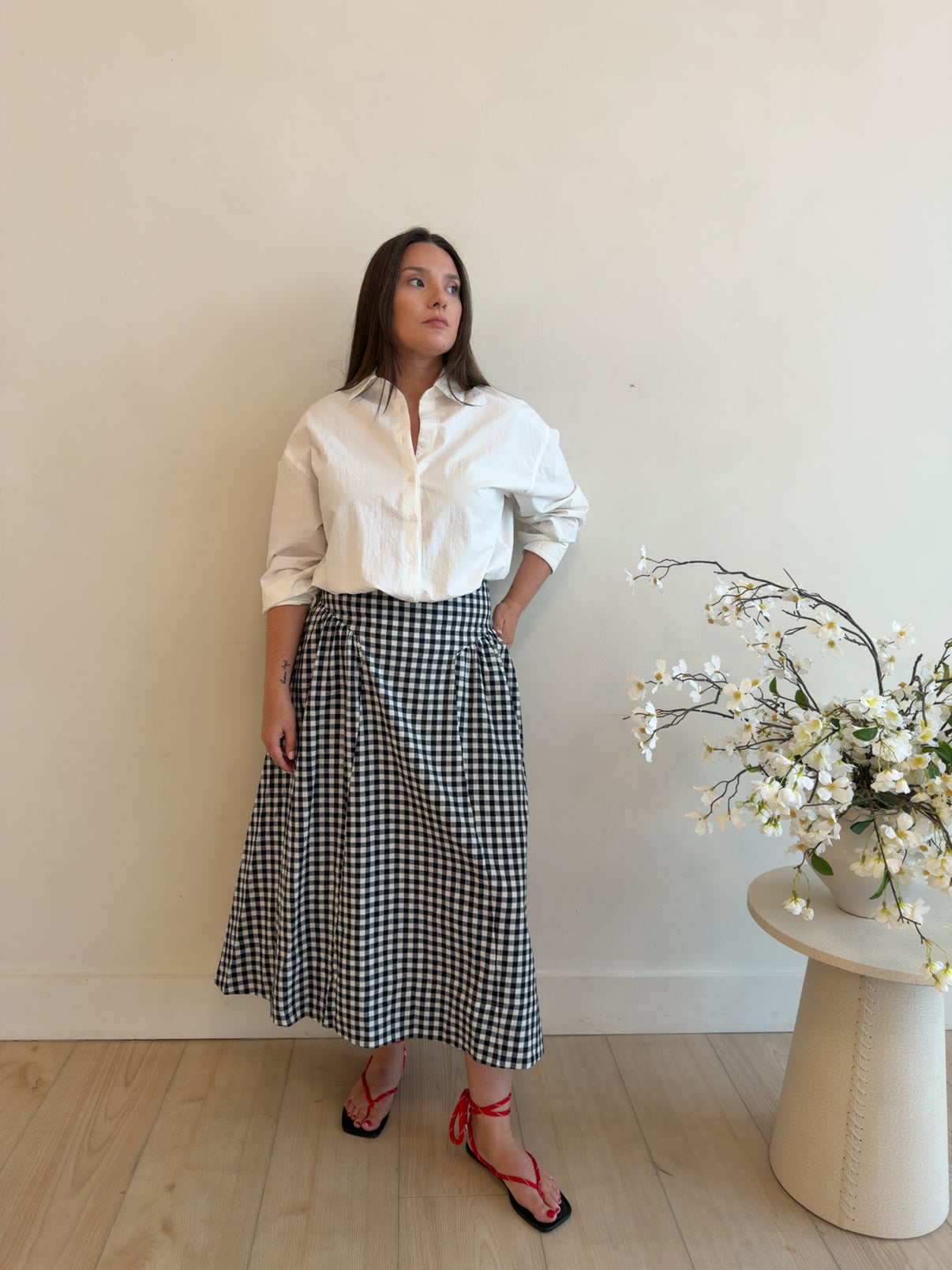 Eila Gingham Skirt