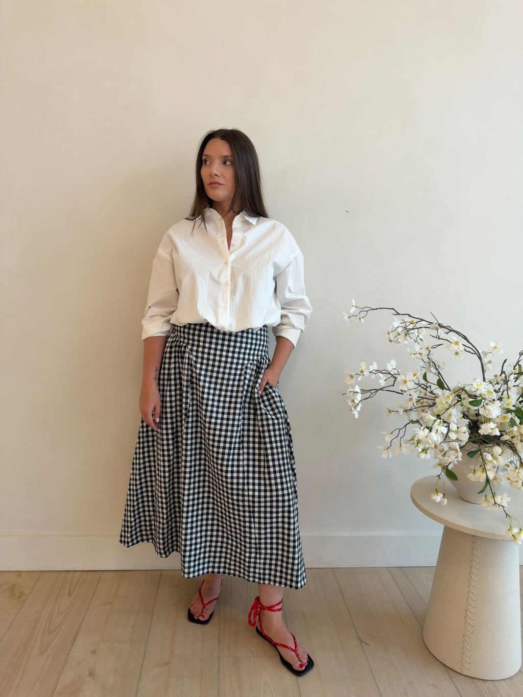 Eila Gingham Skirt