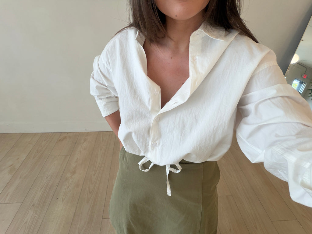 Rachel Drawstring Shirt